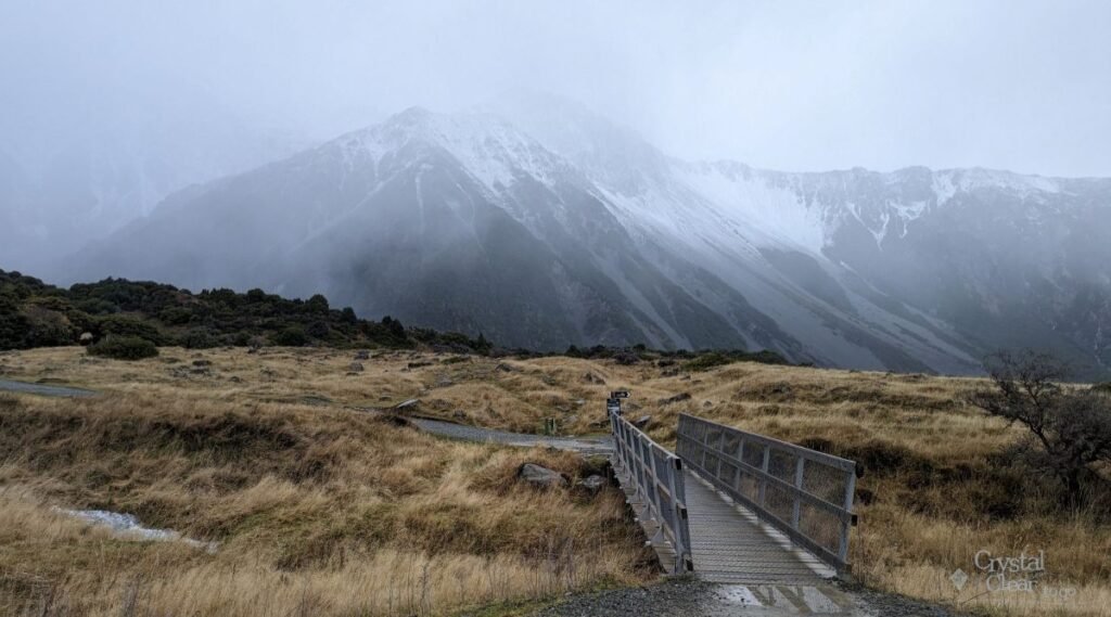 Mount Cook Foggy