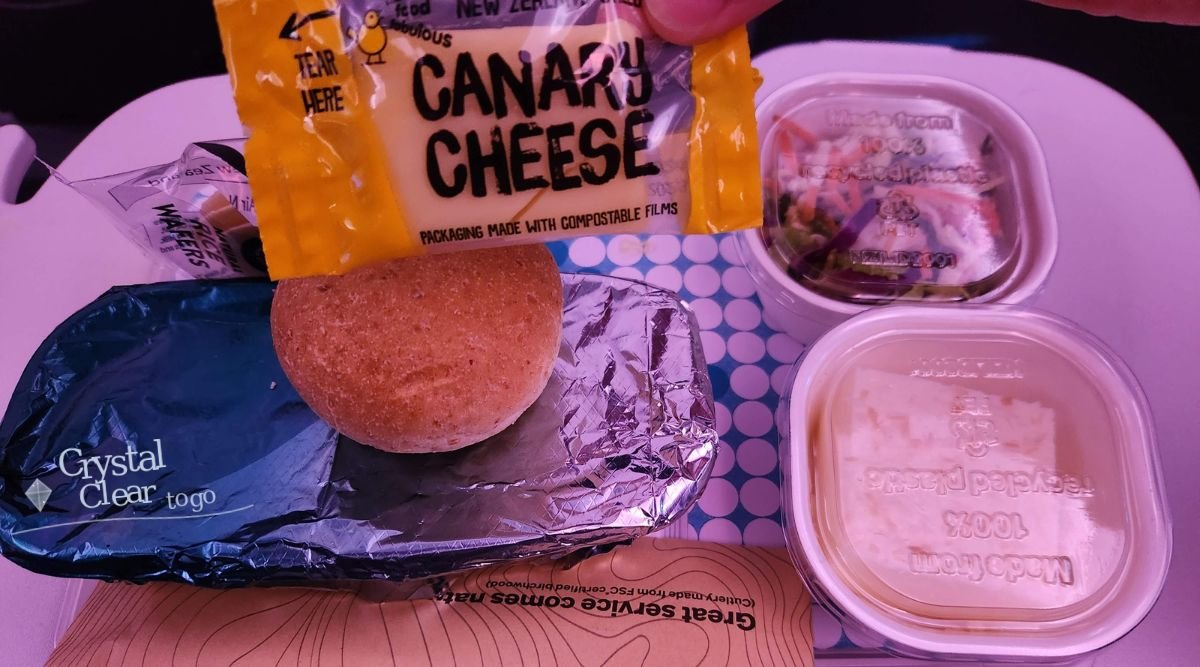 new zealand airline 紐西蘭航空飛機餐