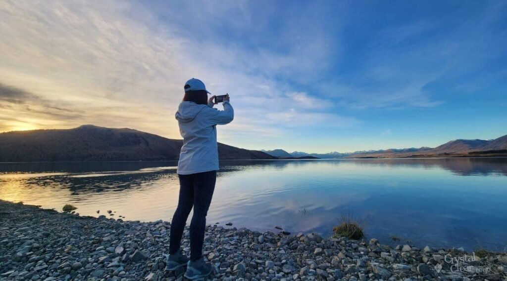 牧羊人教堂 Church of the Good Shepherd 後側湖邊