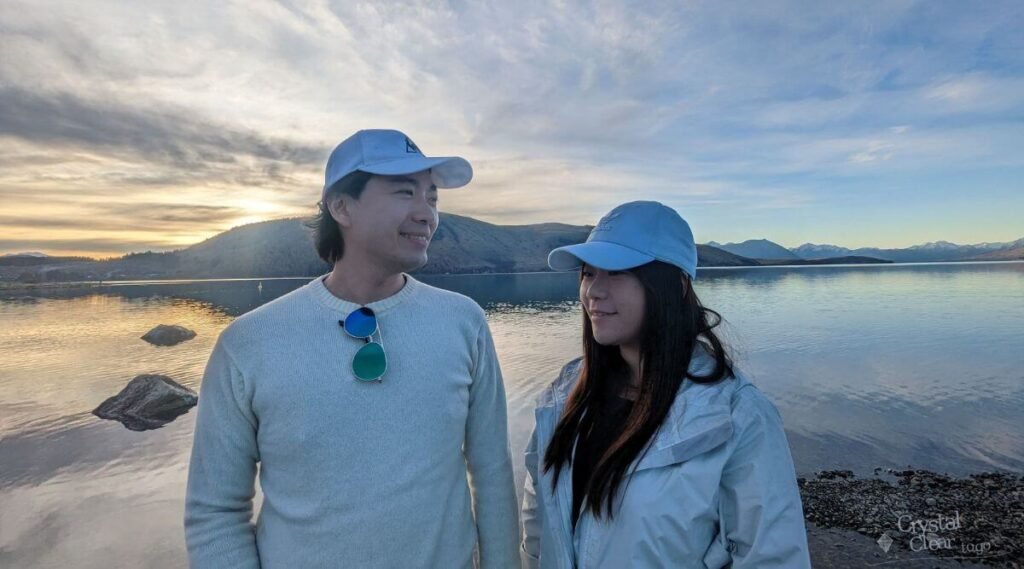 牧羊人教堂 Church of the Good Shepherd 後側湖邊合照